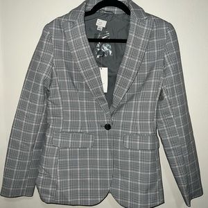 Plaid Blazer
